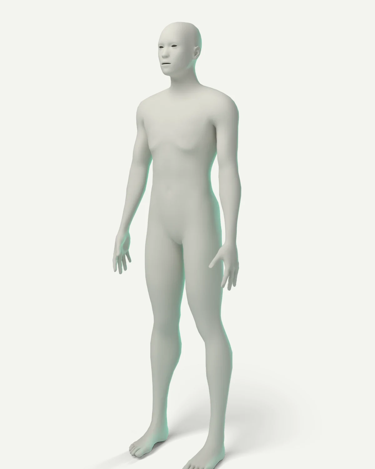 Clay Twin, three-quarter view, on stone
